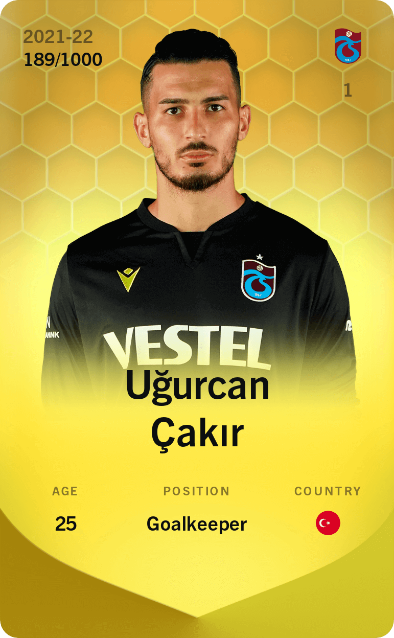 Uğurcan Çakır 2021-22 • Limited 189/1000