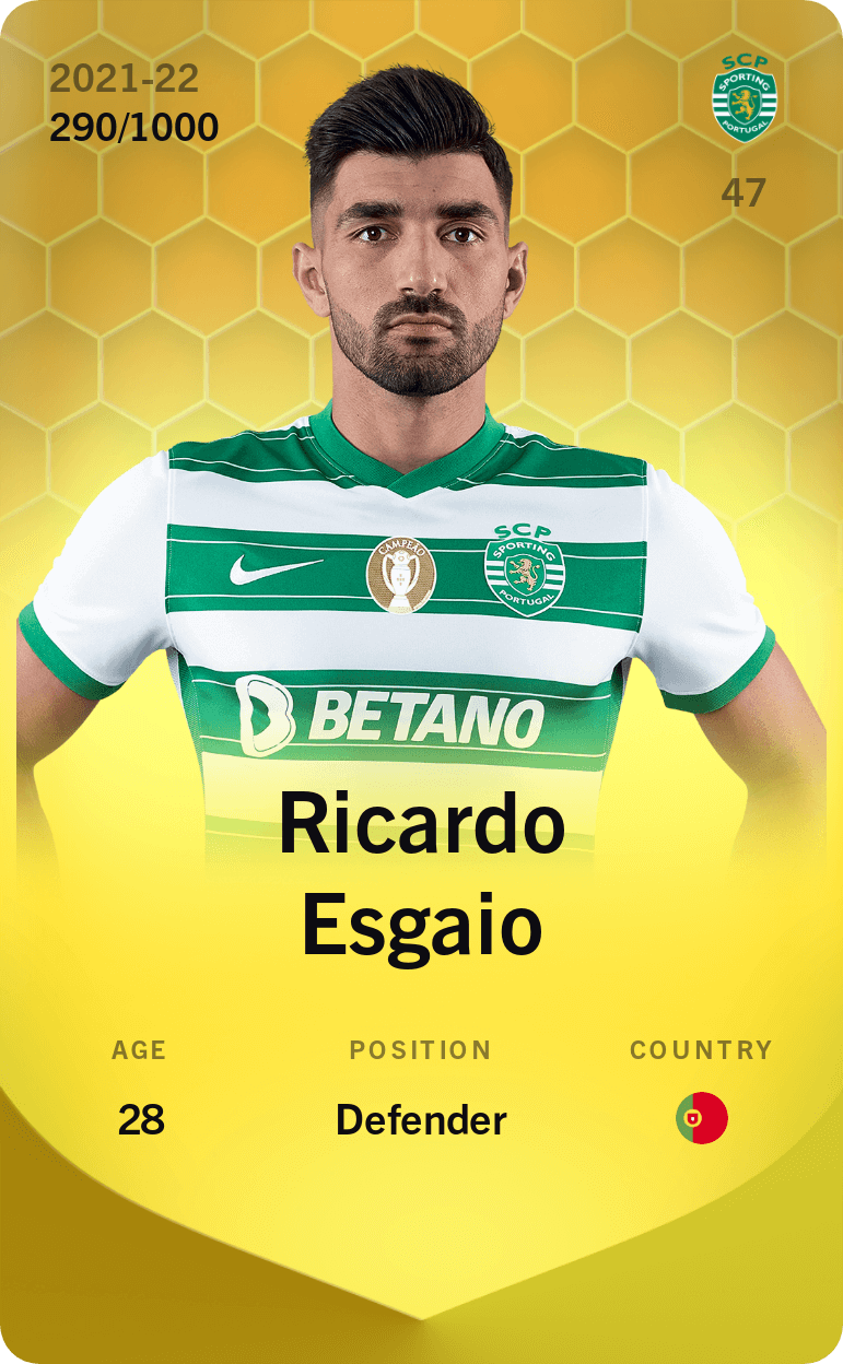 Ricardo Esgaio 2021-22 • Limited 290/1000