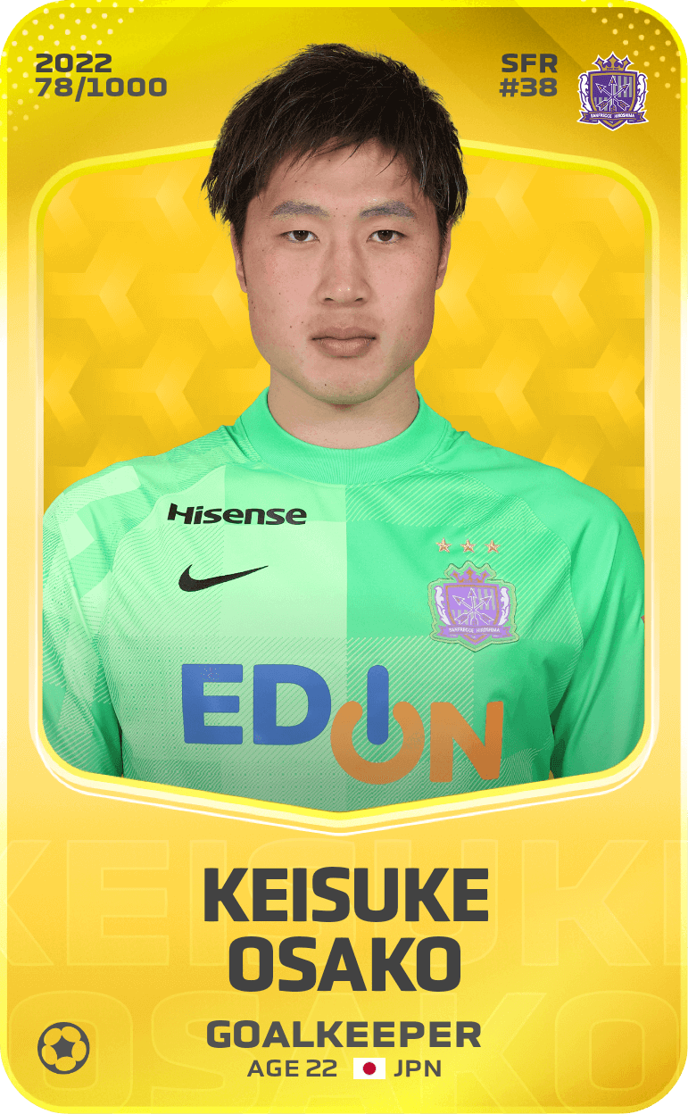 Keisuke Osako 2022-23 • Limited 78/1000