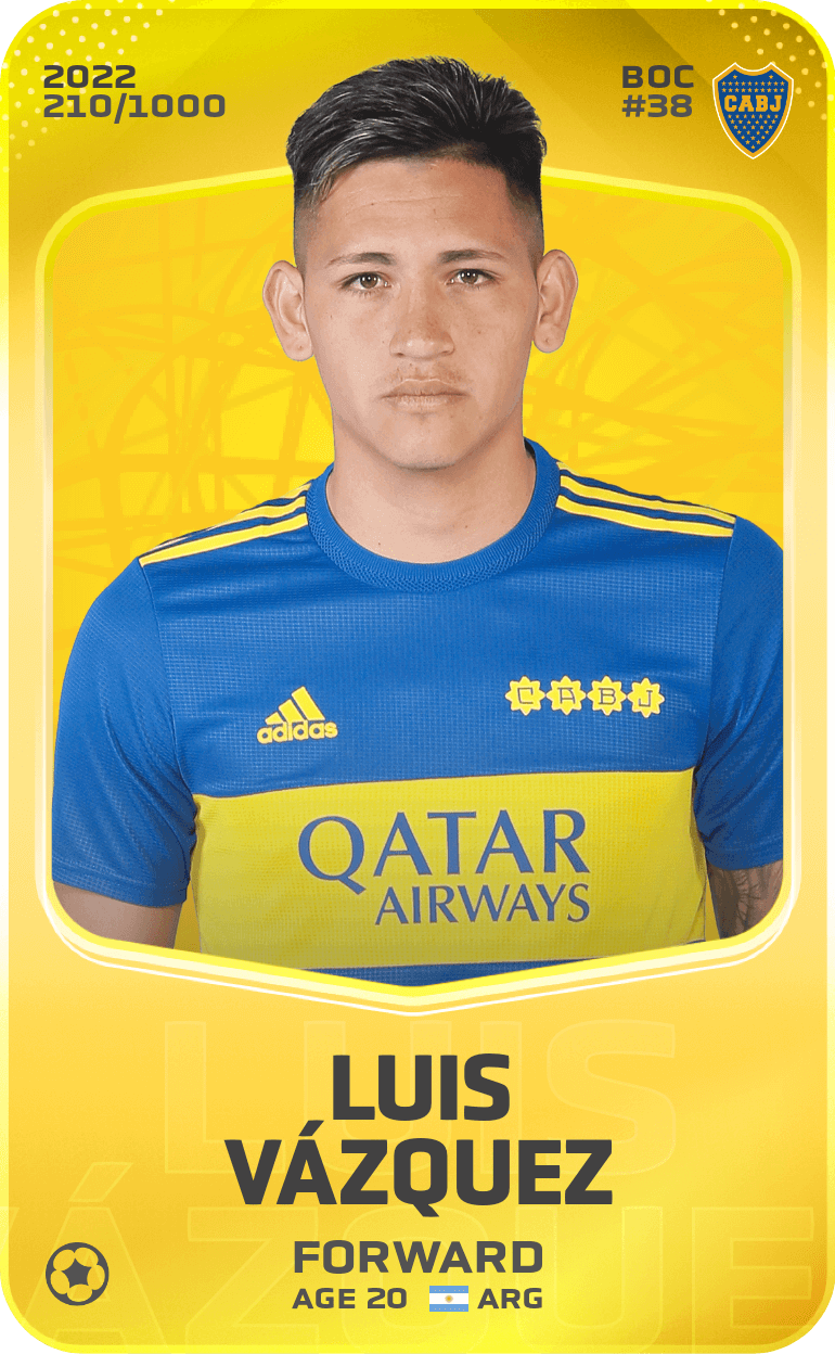 Luis Vázquez 2022-23 • Limited 210/1000