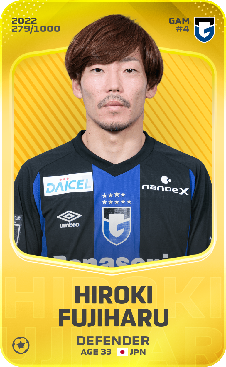 Sorare - Sorare Official - Hiroki Fujiharu 2022-23 • Limited 279/1000 - NFT # 87117148800005002771351470971898958957222883279525107883009267447168342134027