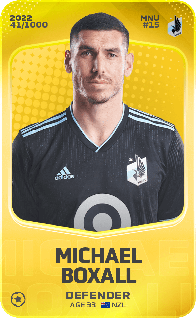 Michael Boxall 2022-23 • Limited 41/1000