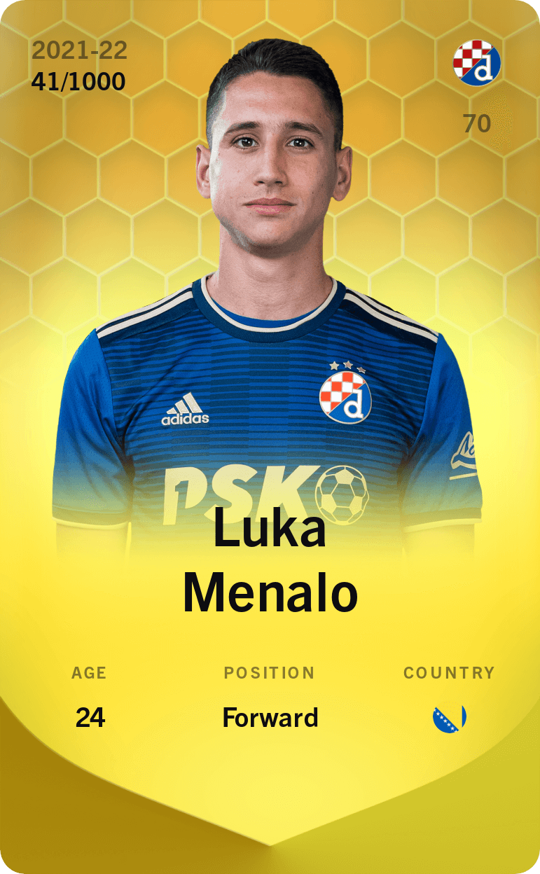 Luka Menalo 2021-22 • Limited 41/1000