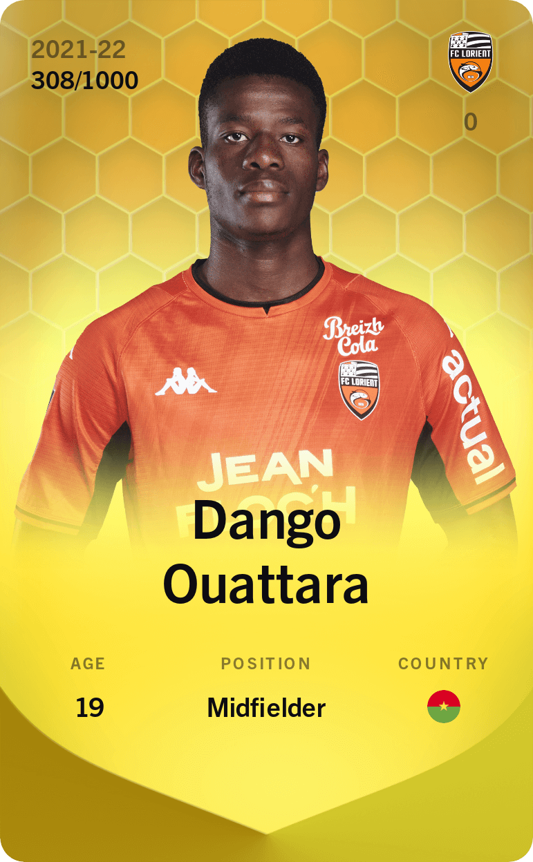 Dango Ouattara 2021-22 • Limited 308/1000