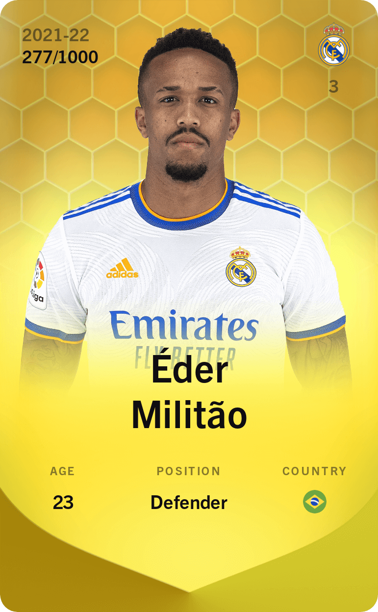 Éder Militão 2021-22 • Limited 277/1000