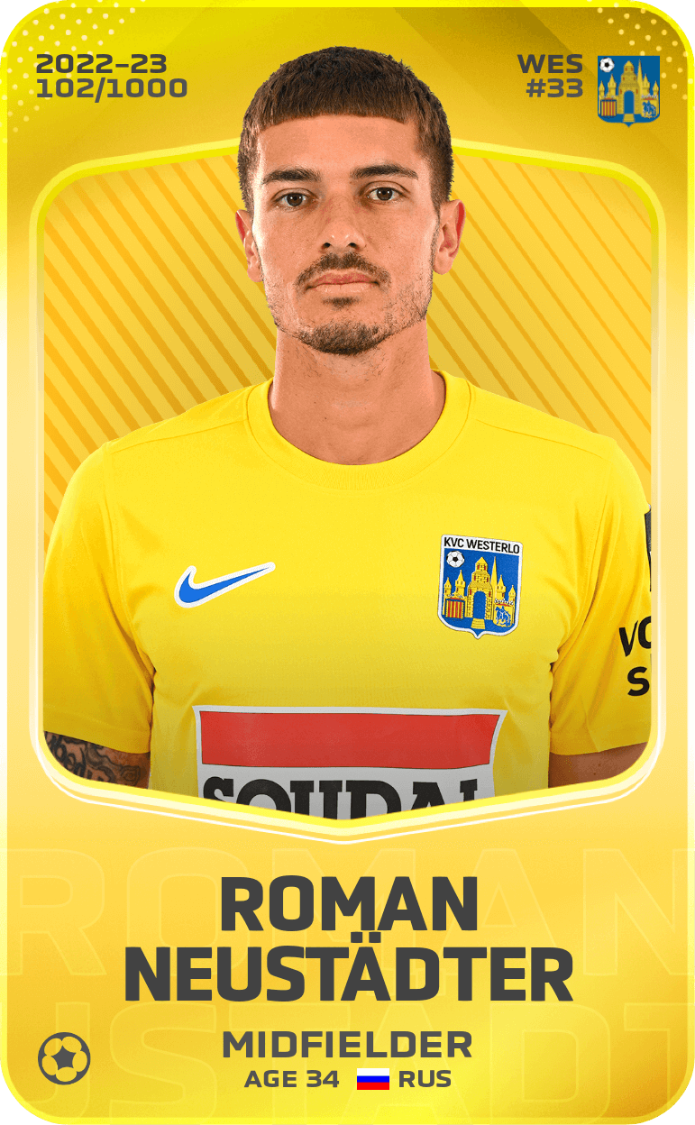 Roman Neustädter 2022-23 • Limited 102/1000