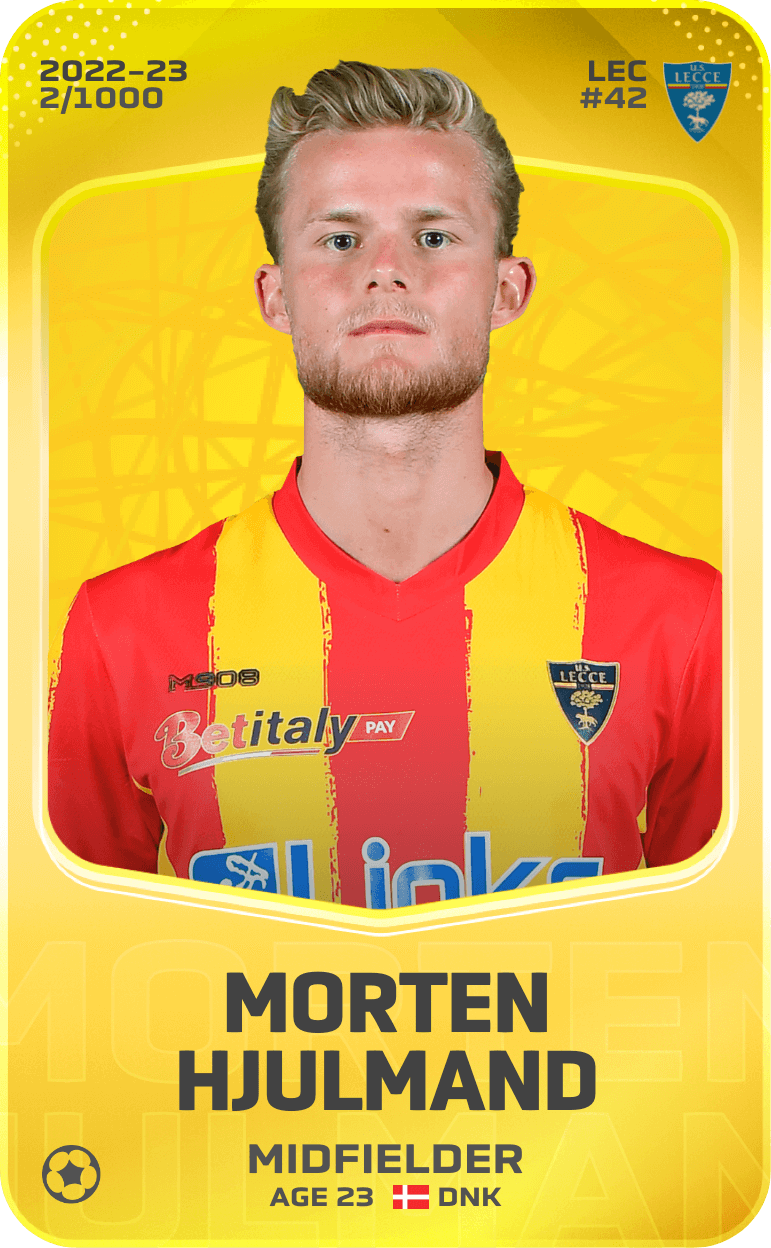 Morten Hjulmand 2022-23 • Limited 2/1000