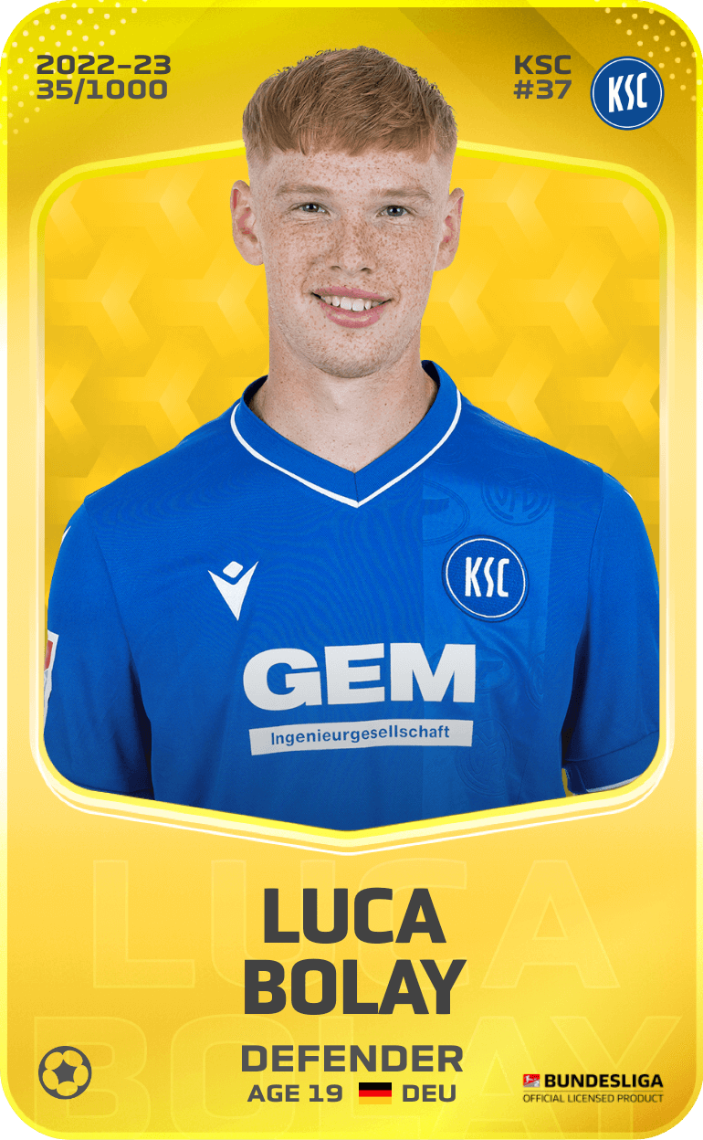 Luca Bolay 2022-23 • Limited 35/1000