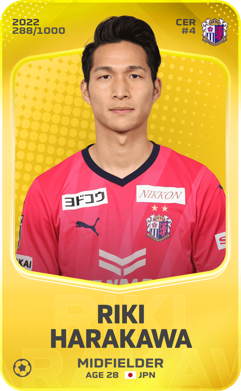 Riki Harakawa 2022-23 • Limited 288/1000