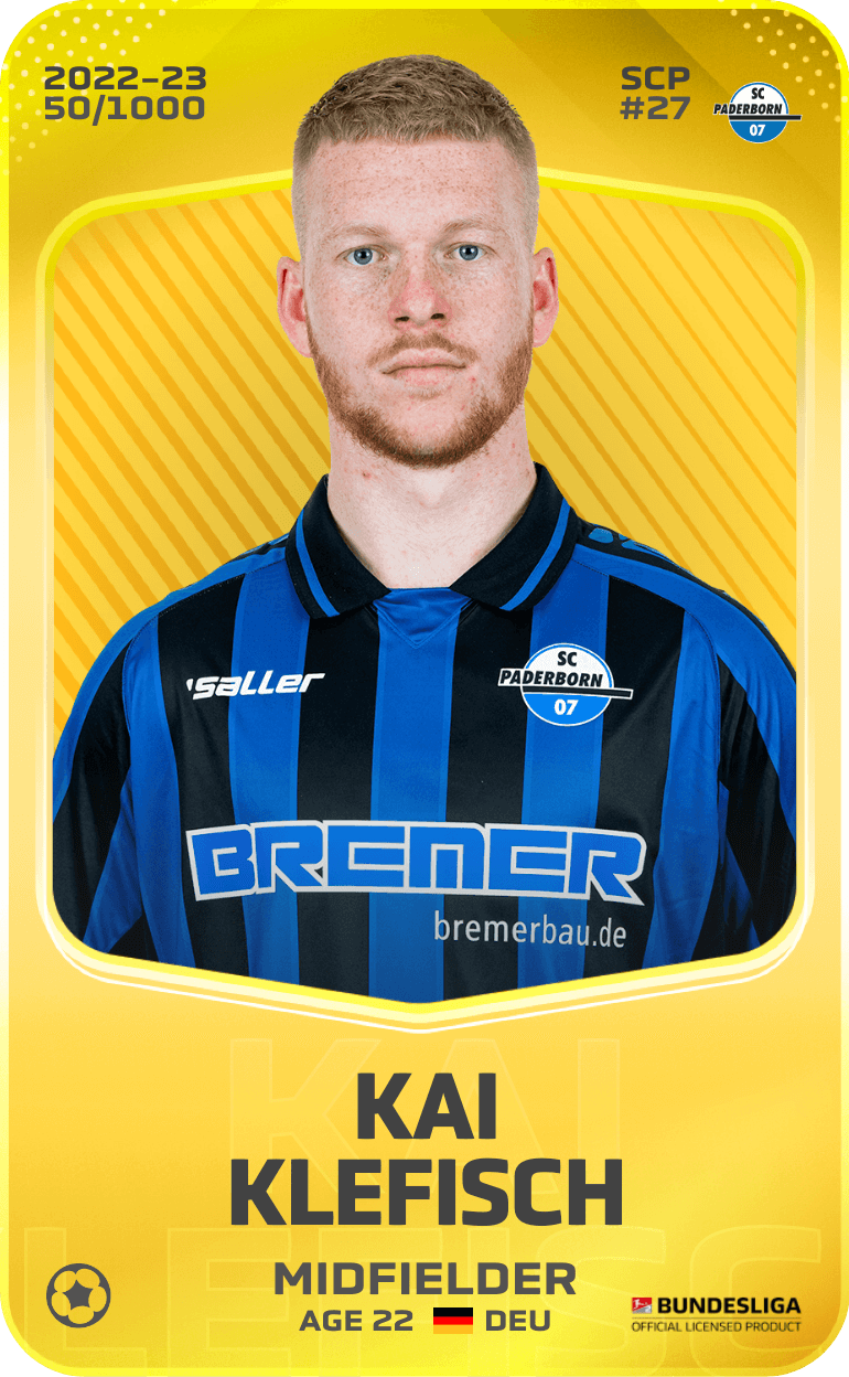 Kai Klefisch 2022-23 • Limited 50/1000