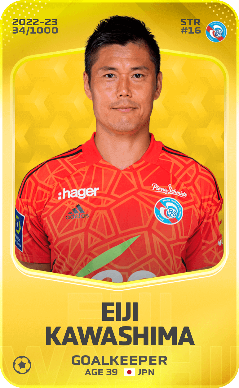 Eiji Kawashima 2022-23 • Limited 34/1000