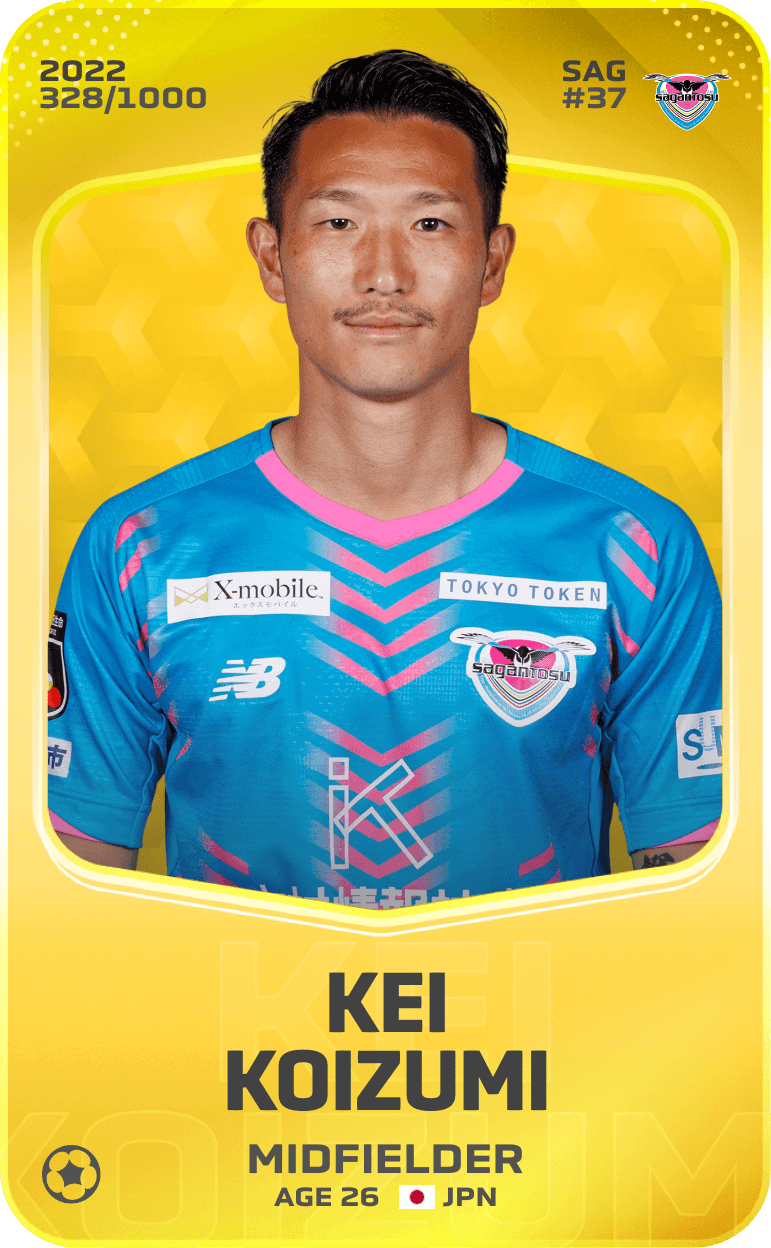 Kei Koizumi 2022-23 • Limited 328/1000