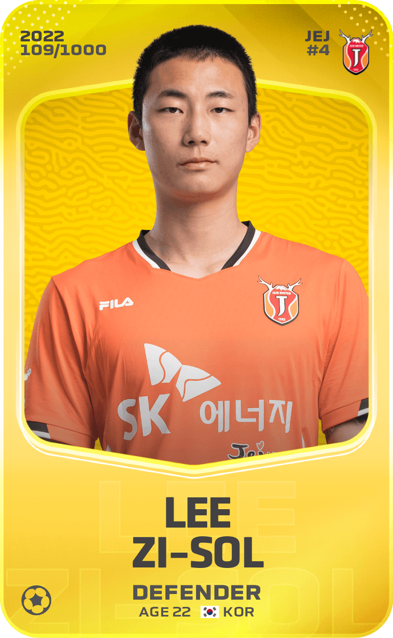 Lee Zi-Sol 2022-23 • Limited 109/1000