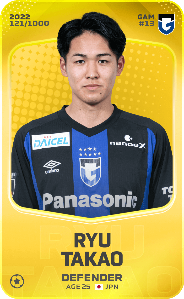 Ryu Takao 2022-23 • Limited 121/1000