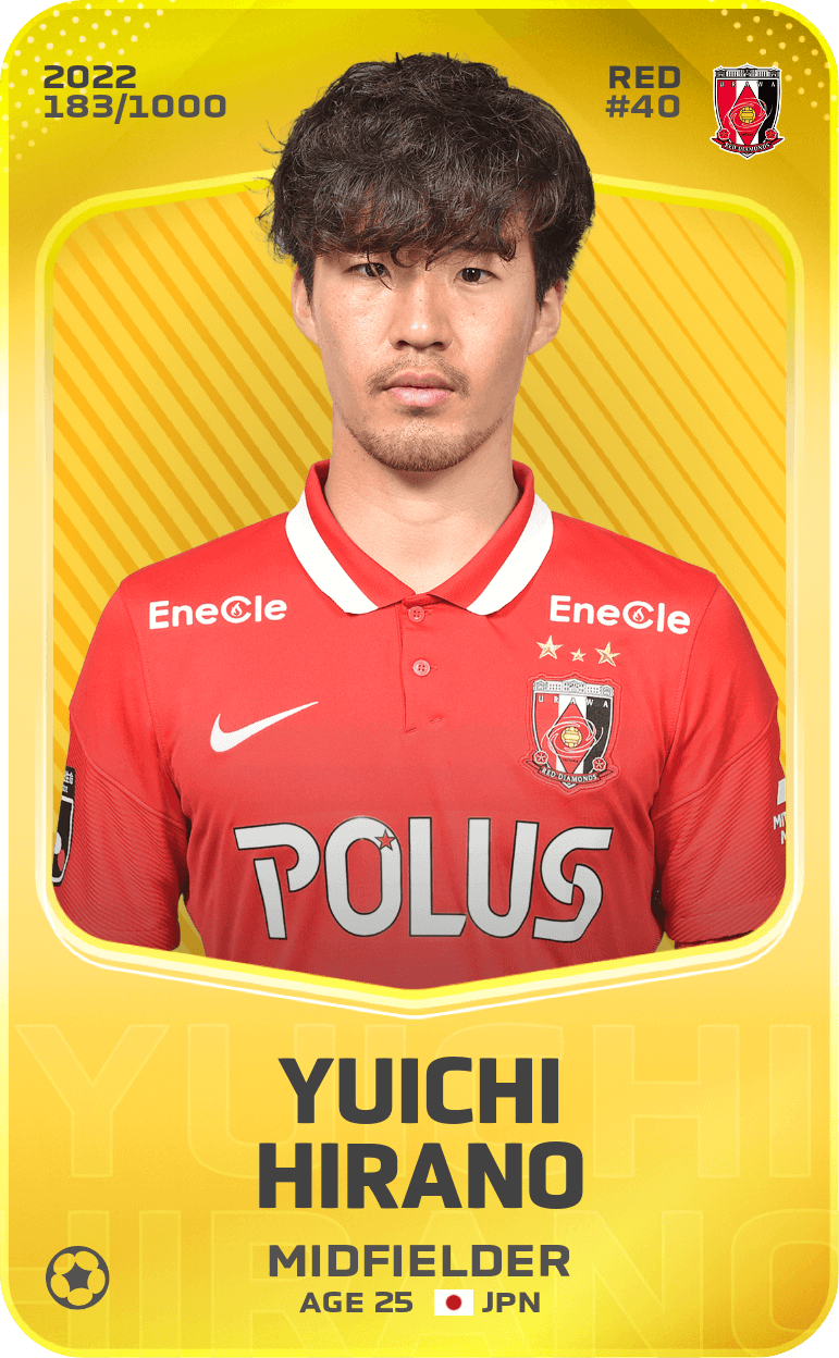 Yuichi Hirano 2022-23 • Limited 183/1000