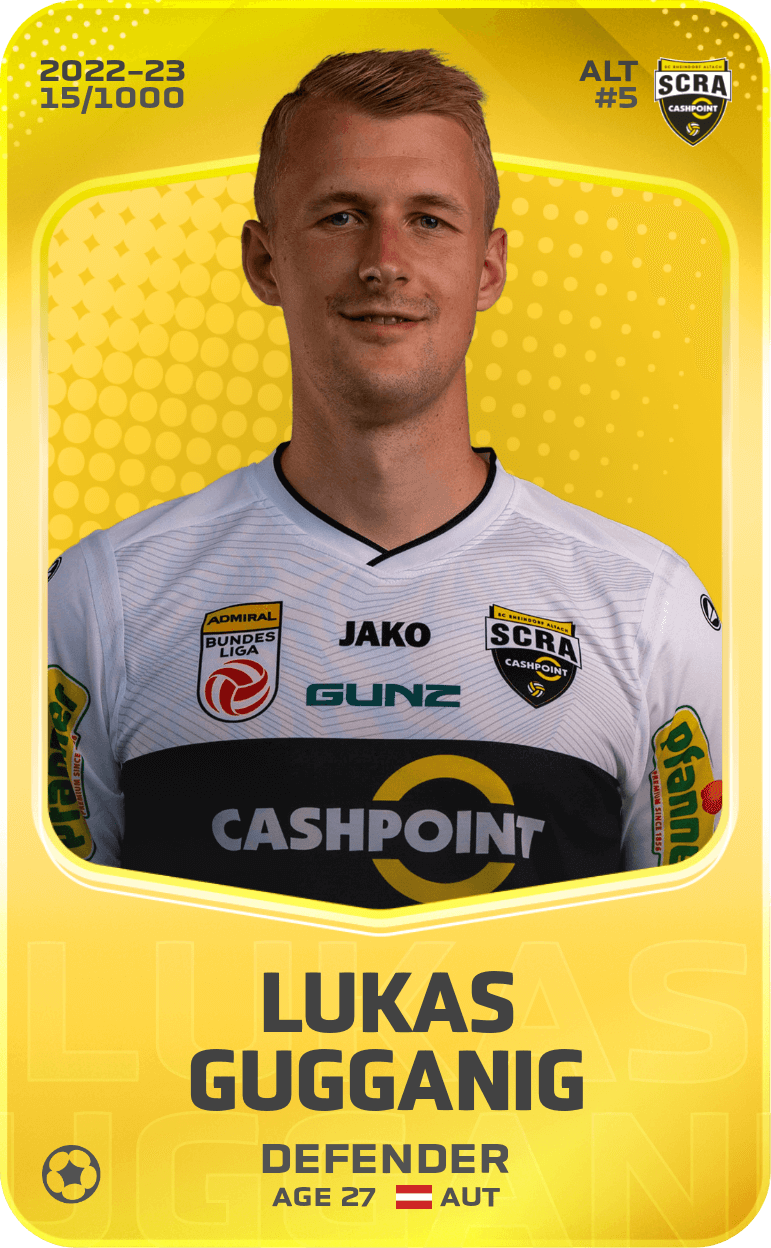 Lukas Gugganig 2022-23 • Limited 15/1000