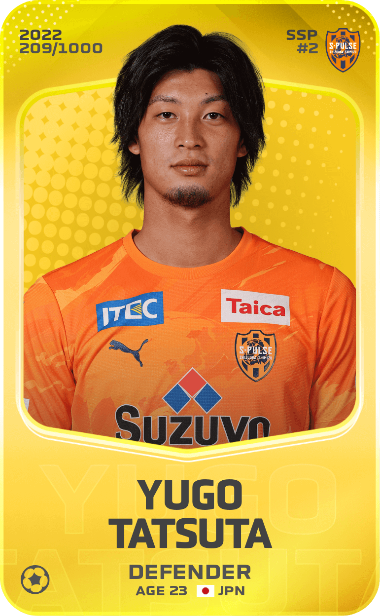 Yugo Tatsuta 2022-23 • Limited 209/1000