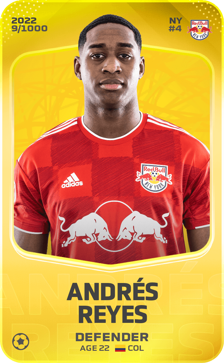 Andrés Reyes 2022-23 • Limited 9/1000