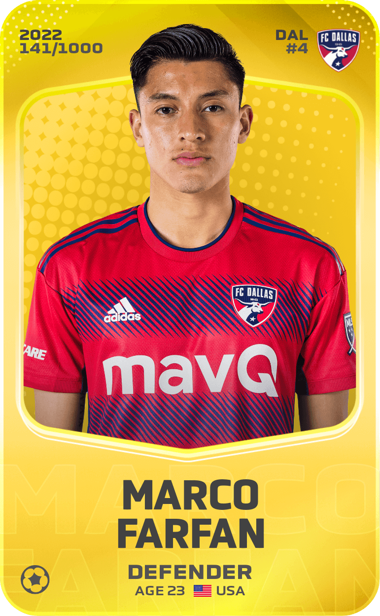 Marco Farfan 2022-23 • Limited 141/1000