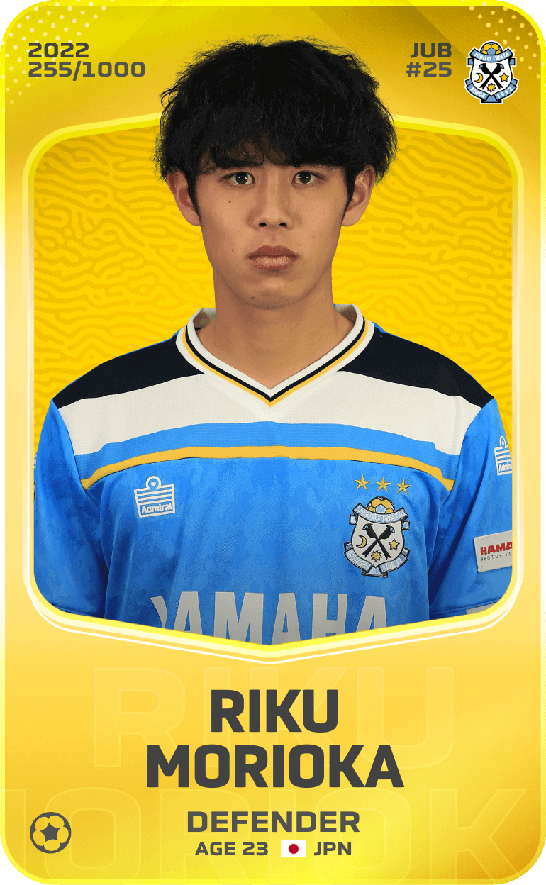 Riku Morioka 2022-23 • Limited 255/1000