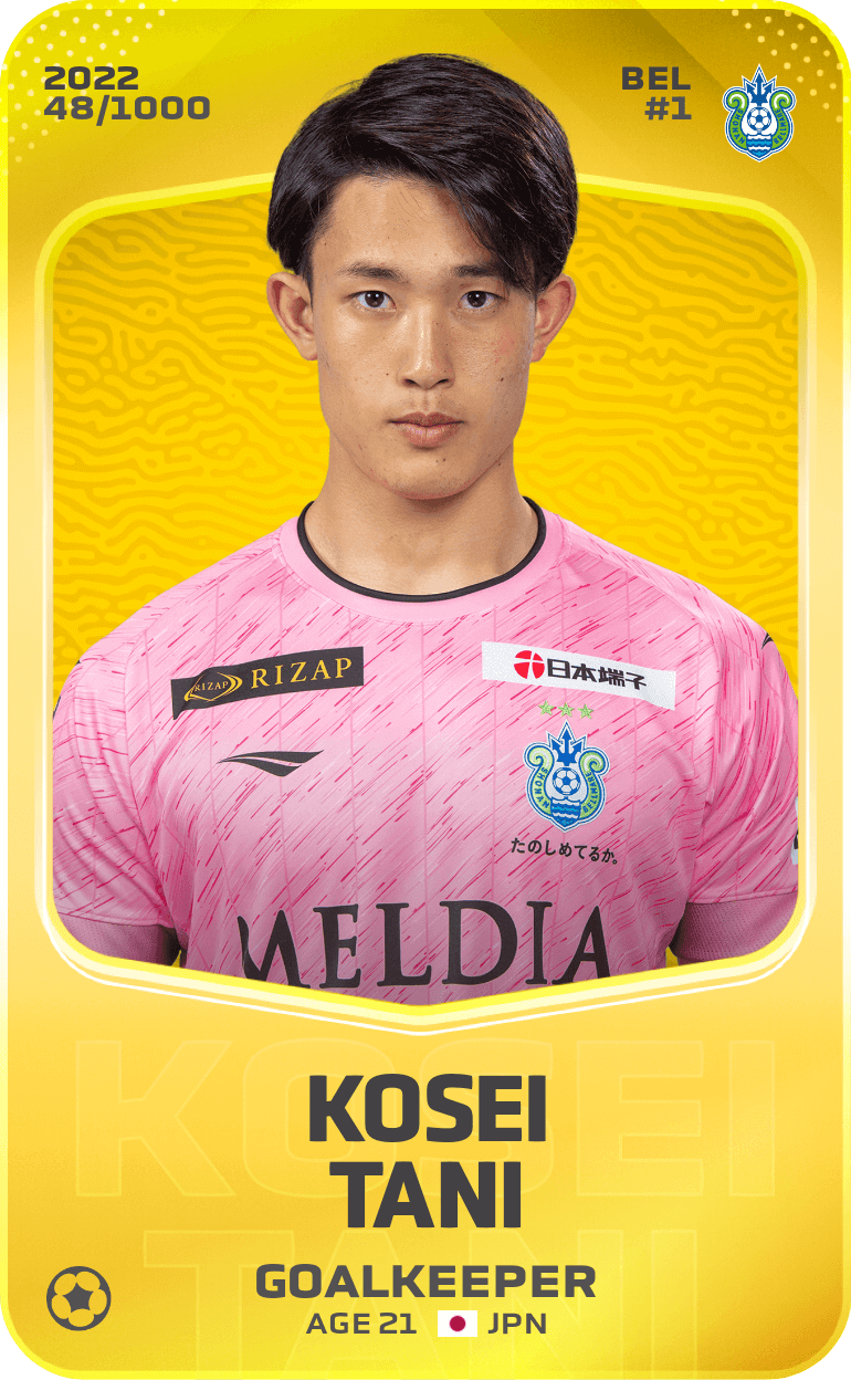 Kosei Tani 2022-23 • Limited 48/1000