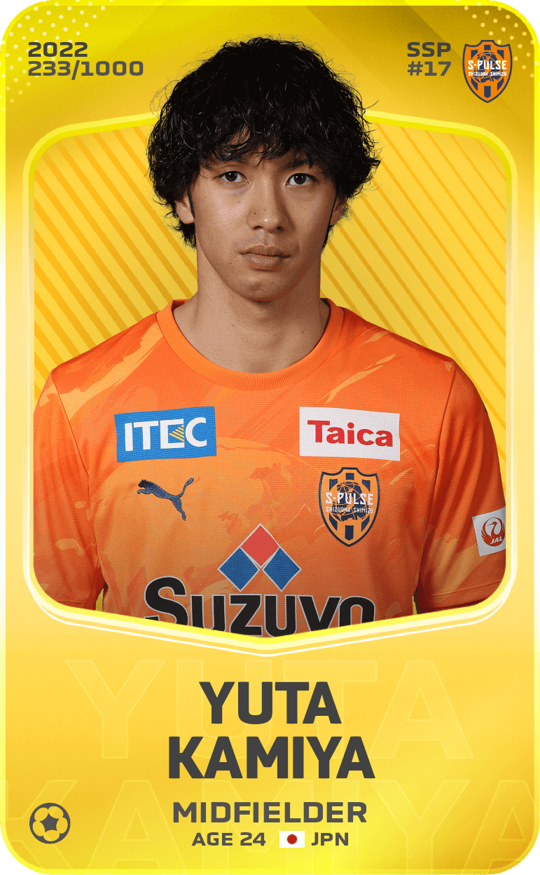 Yuta Kamiya 2022-23 • Limited 233/1000