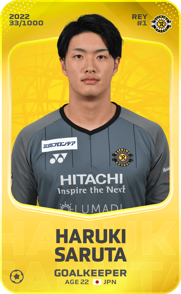 Haruki Saruta 2022-23 • Limited 33/1000