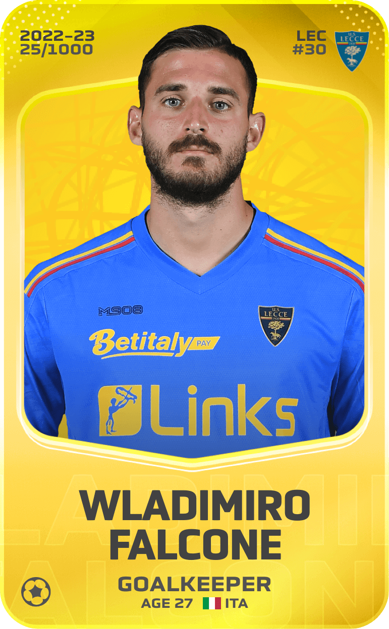 Wladimiro Falcone 2022-23 • Limited 25/1000