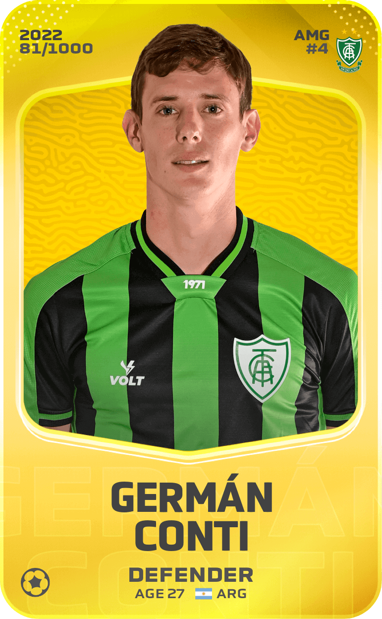 Germán Conti 2022-23 • Limited 81/1000