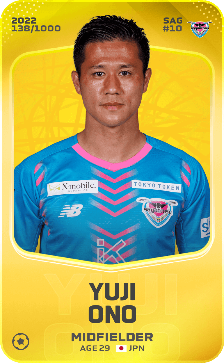 Yuji Ono 2022-23 • Limited 138/1000