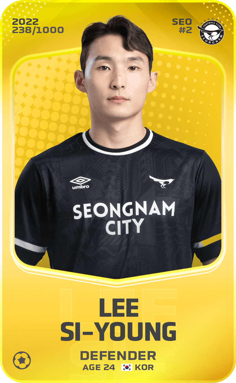 Lee Si-Young 2022-23 • Limited 238/1000