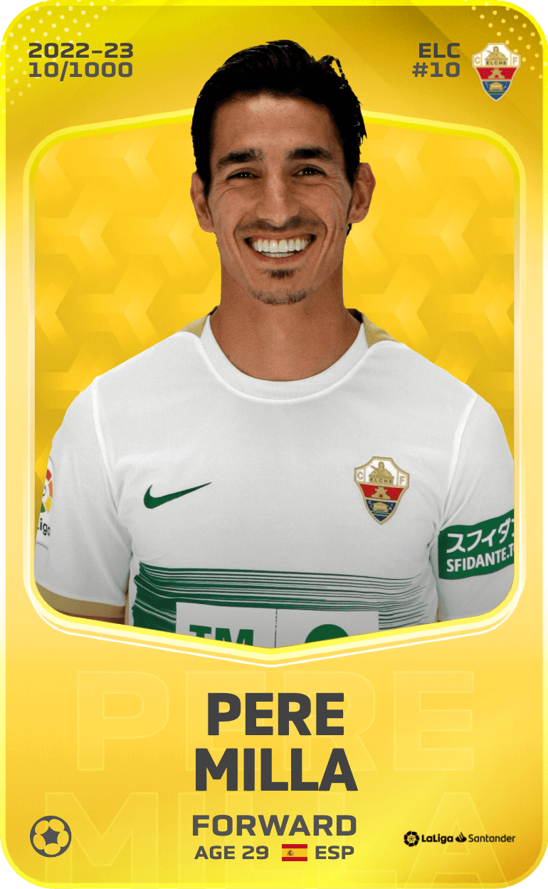 Pere Milla 2022-23 • Limited 10/1000