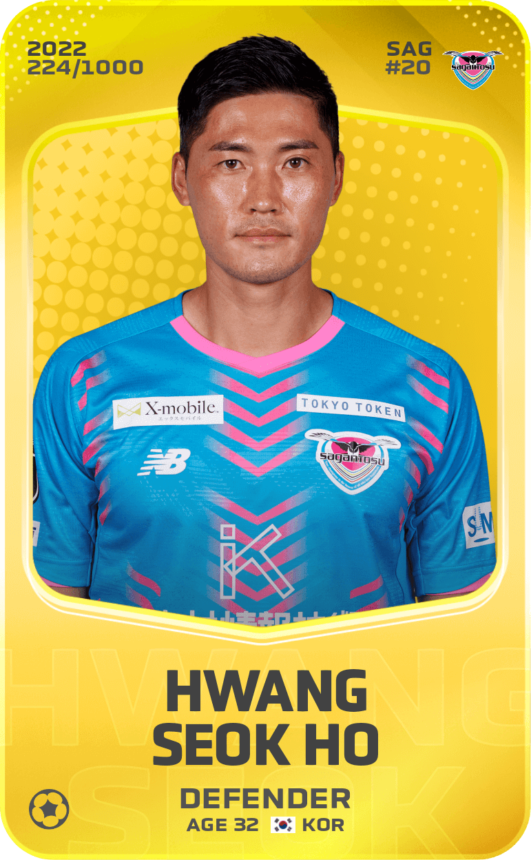 HWANG Seok Ho 2022-23 • Limited 224/1000