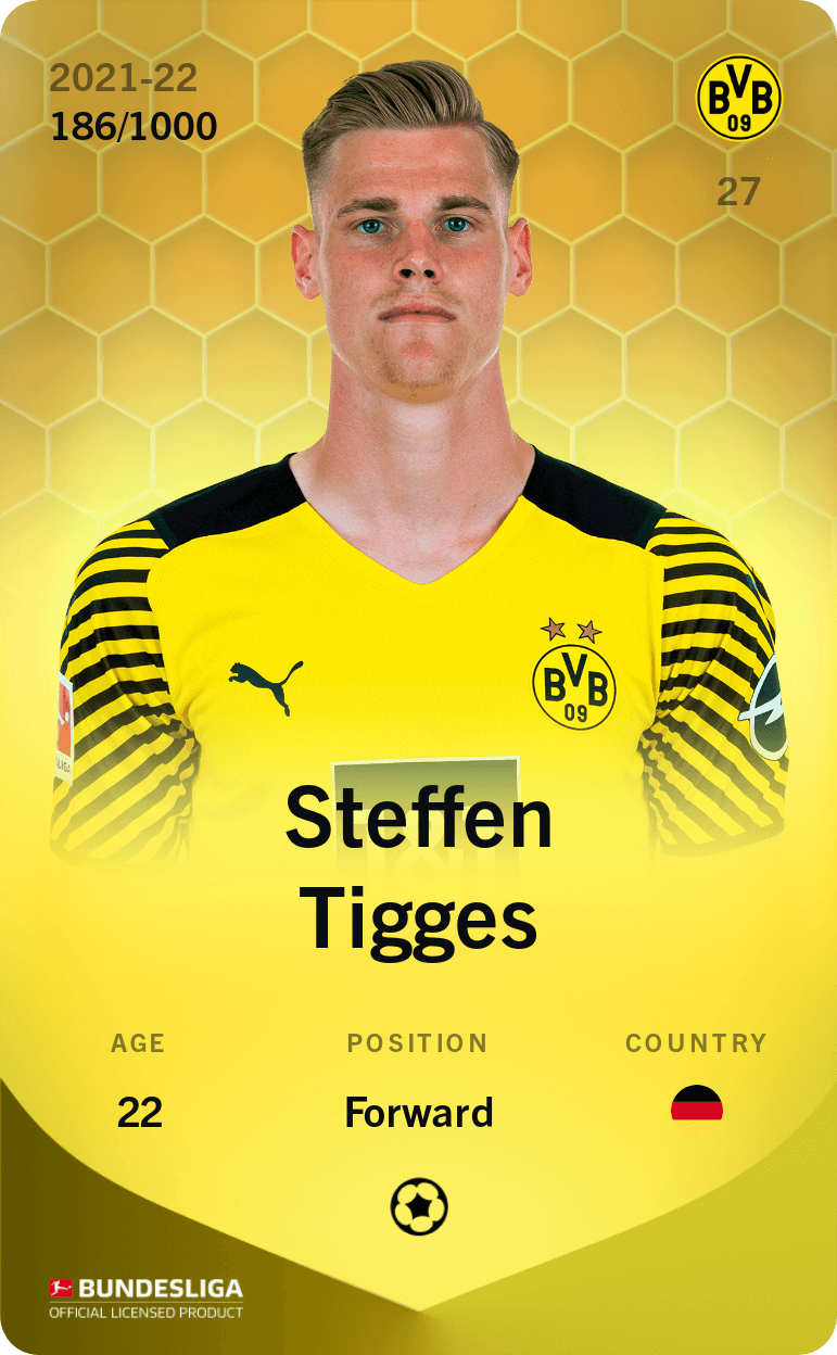 Steffen Tigges 2021-22 • Limited 186/1000