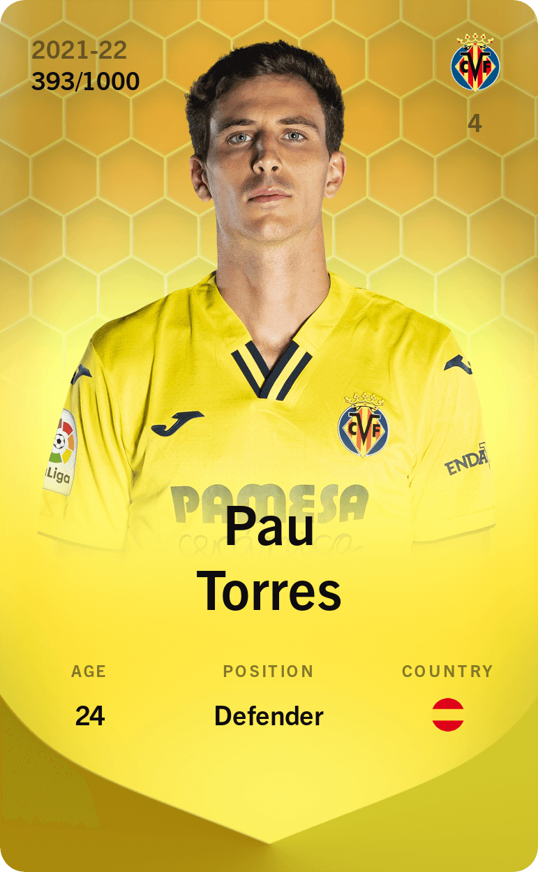 Pau Torres 2021-22 • Limited 393/1000