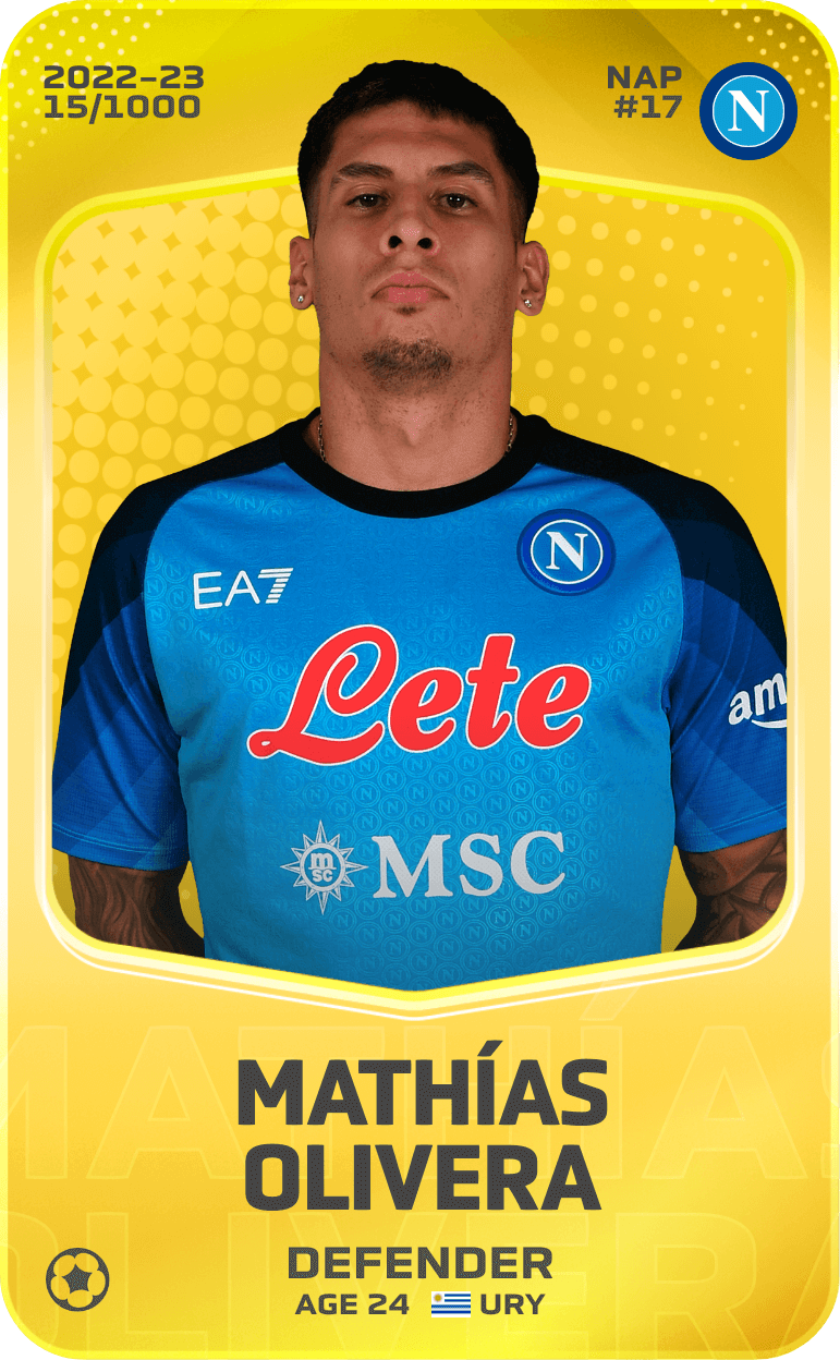 Mathías Olivera 2022-23 • Limited 15/1000