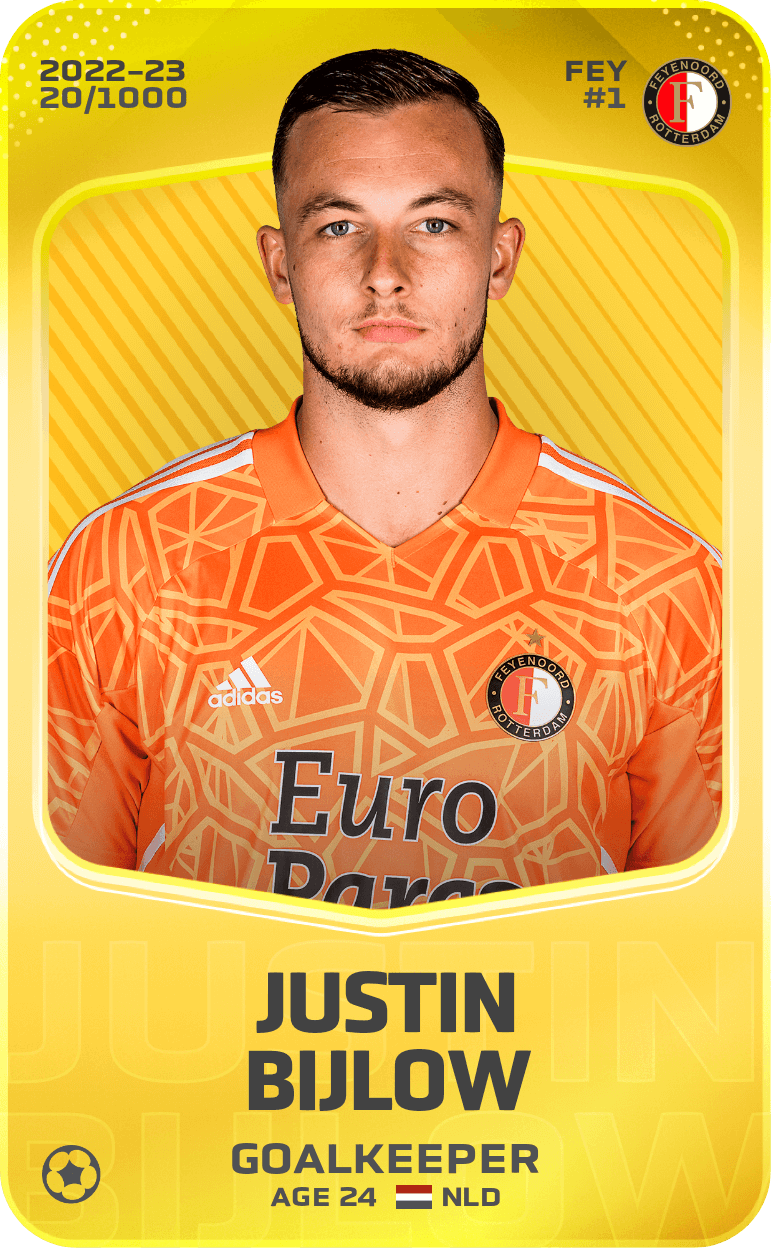 Justin Bijlow 2022-23 • Limited 20/1000