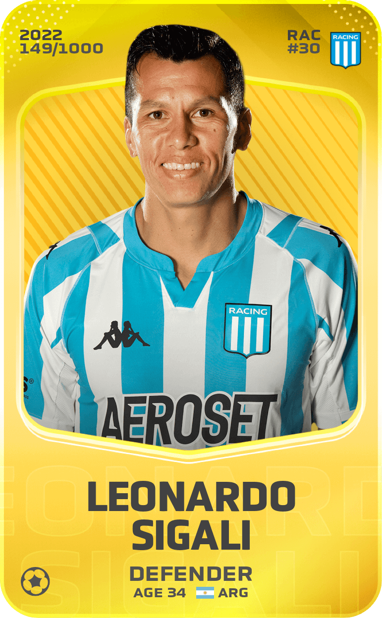 Leonardo Sigali 2022-23 • Limited 149/1000