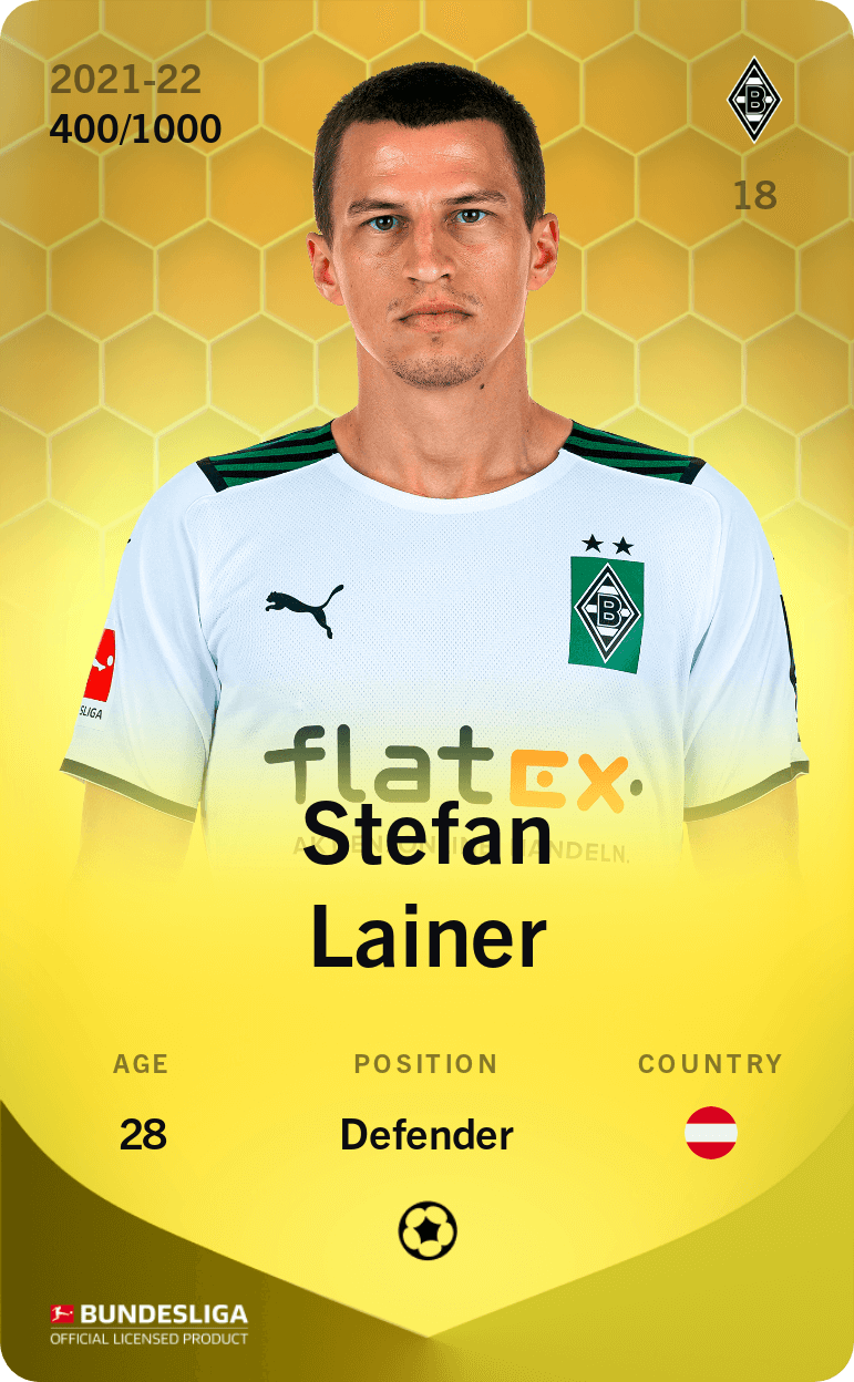 Stefan Lainer 2021-22 • Limited 400/1000