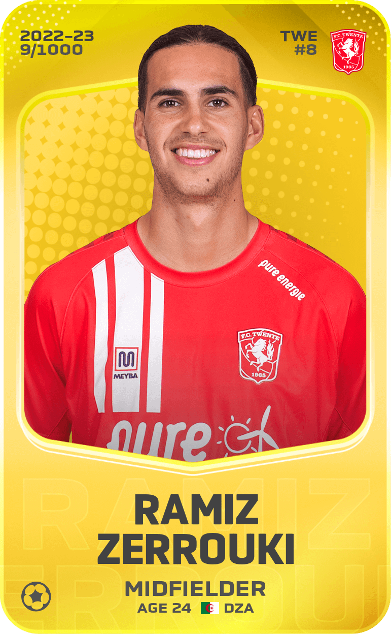 Ramiz Zerrouki 2022-23 • Limited 9/1000