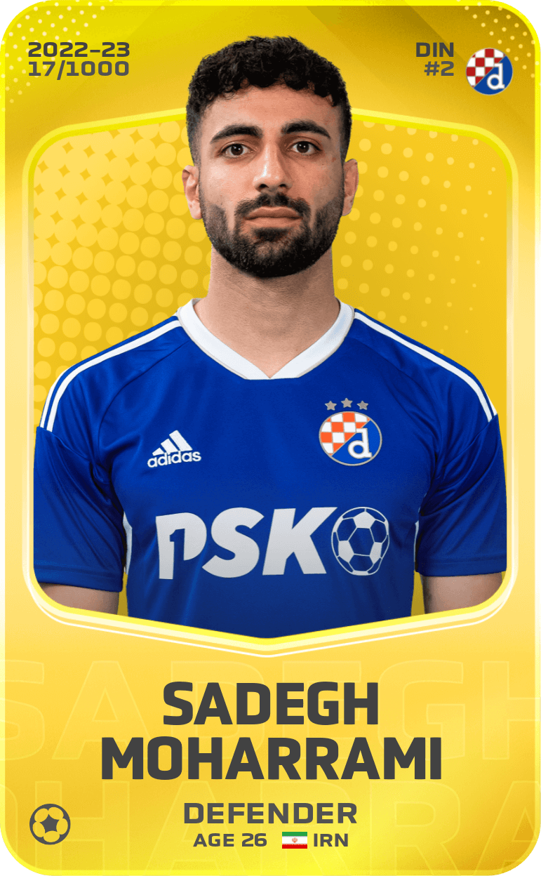 Sadegh Moharrami 2022-23 • Limited 17/1000