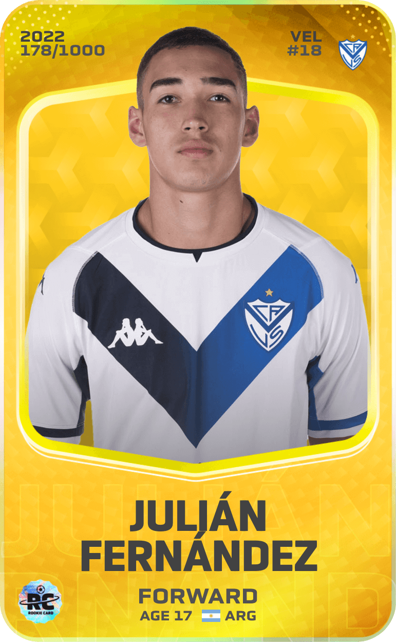 Julián Fernández 2022-23 • Limited 178/1000