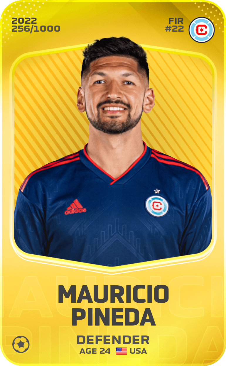 Mauricio Pineda 2022-23 • Limited 256/1000