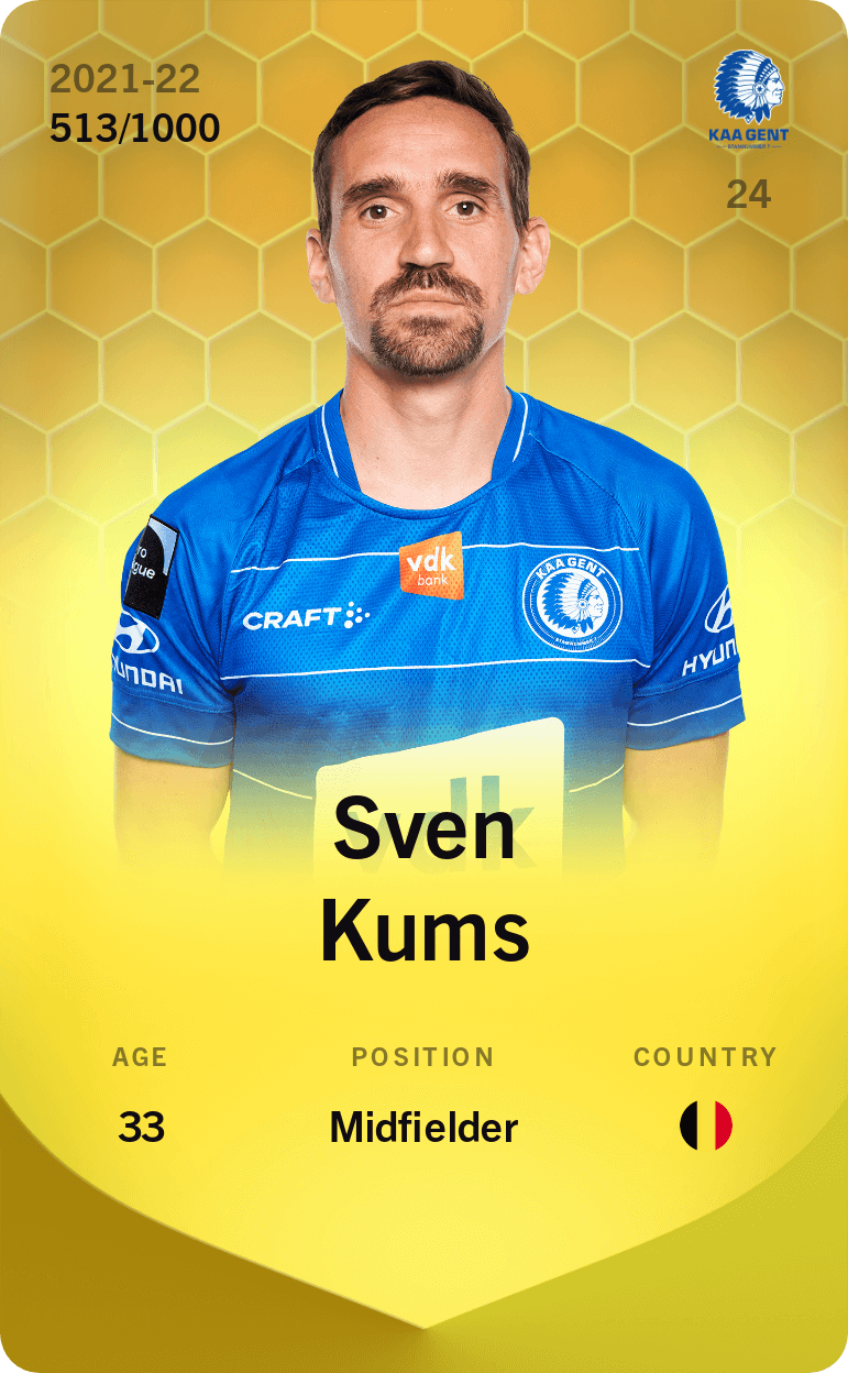 Sven Kums 2021-22 • Limited 513/1000