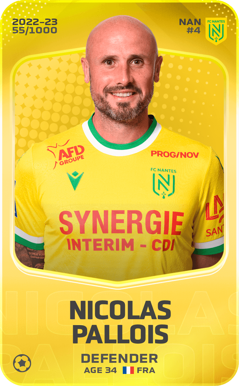 Nicolas Pallois 2022-23 • Limited 55/1000