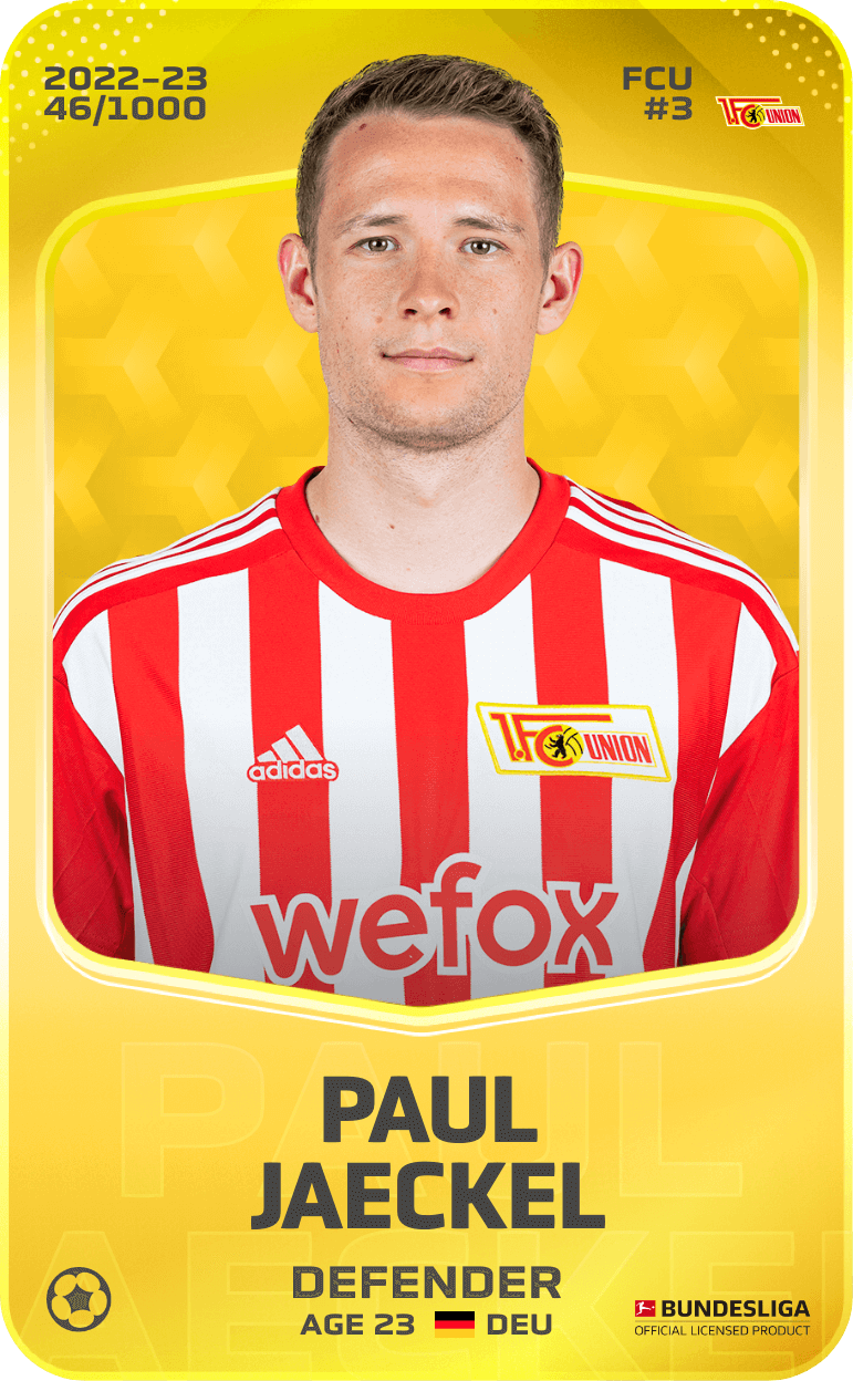 Paul Jaeckel 2022-23 • Limited 46/1000