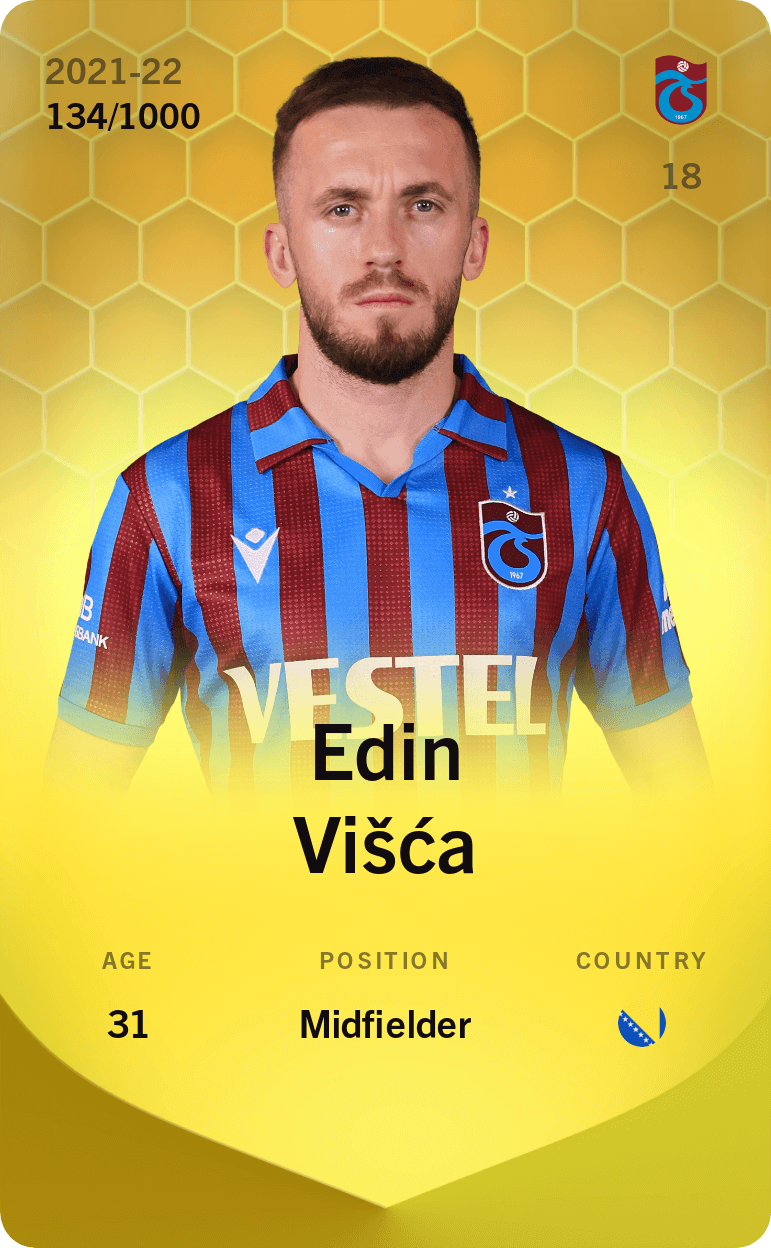 Edin Višća 2021-22 • Limited 134/1000