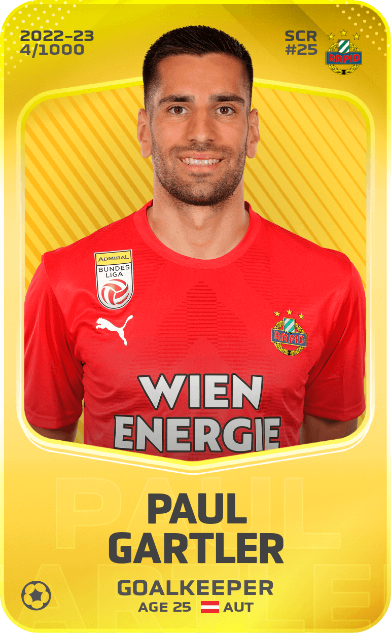 Paul Gartler 2022-23 • Limited 4/1000