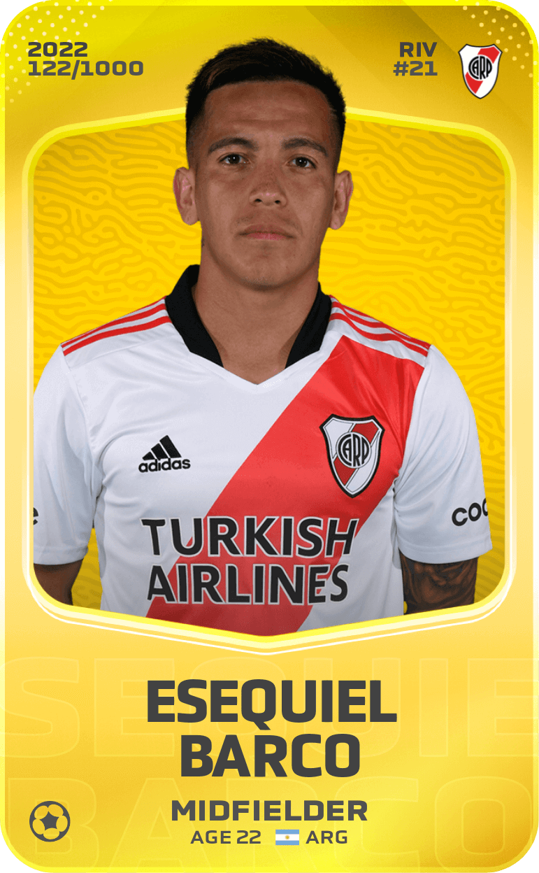 Esequiel Barco 2022-23 • Limited 122/1000