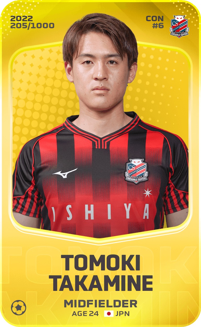 Tomoki Takamine 2022-23 • Limited 205/1000